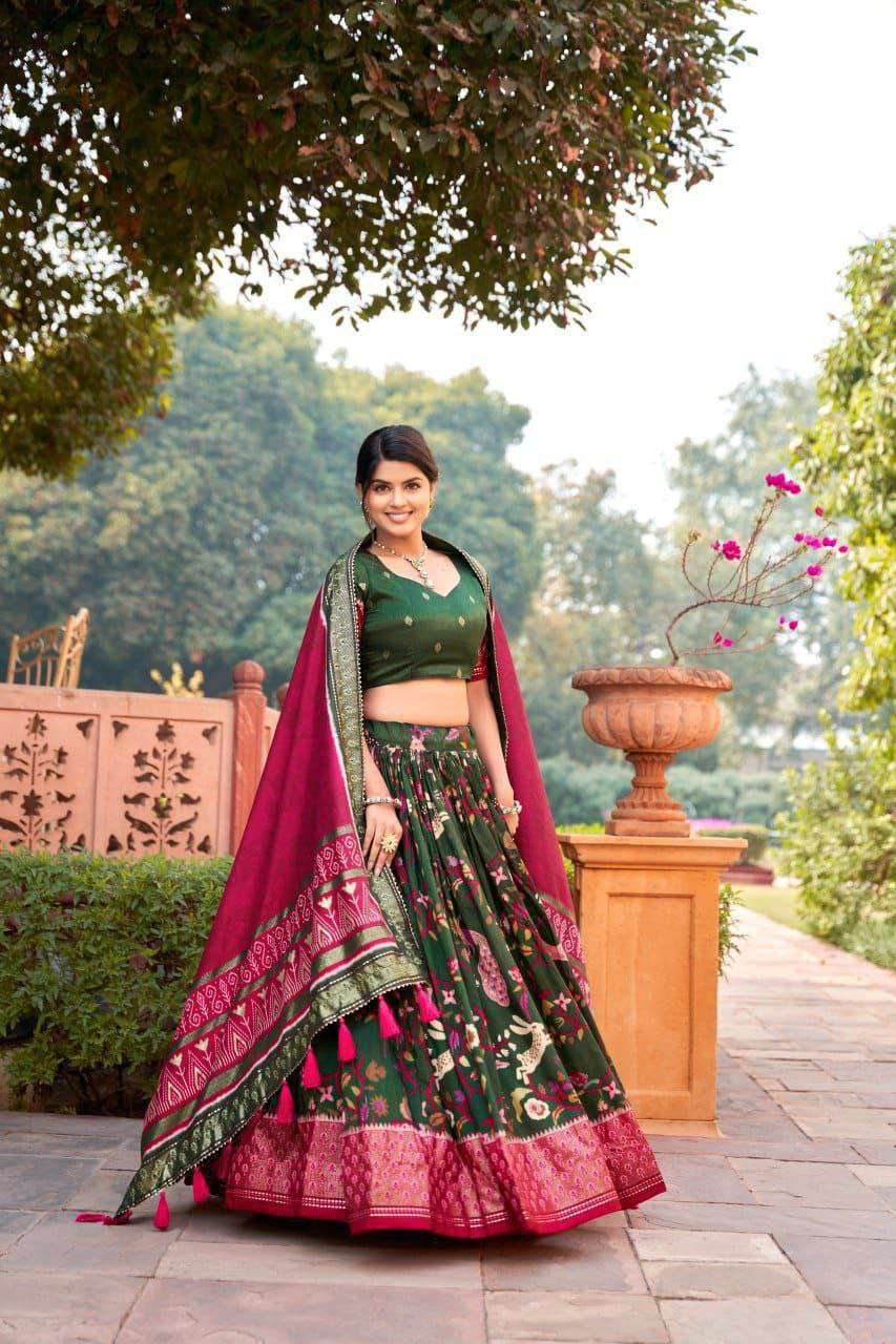 Women's Ethnic Printed Lehenga Choli Set with Tassel Dupatta ? Perfect for Festivals & Functions - Image 2